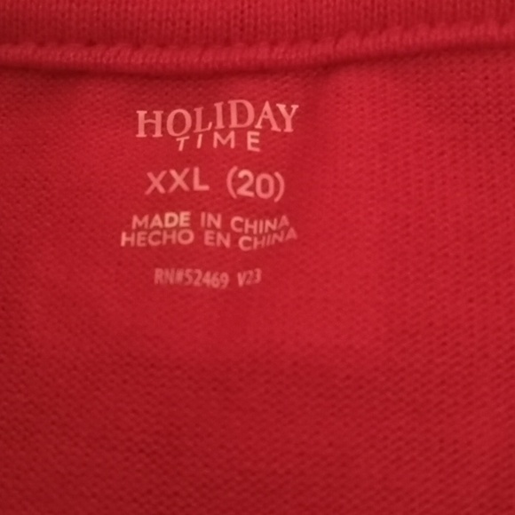 NWT holiday time t-shirt - Picture 3 of 5